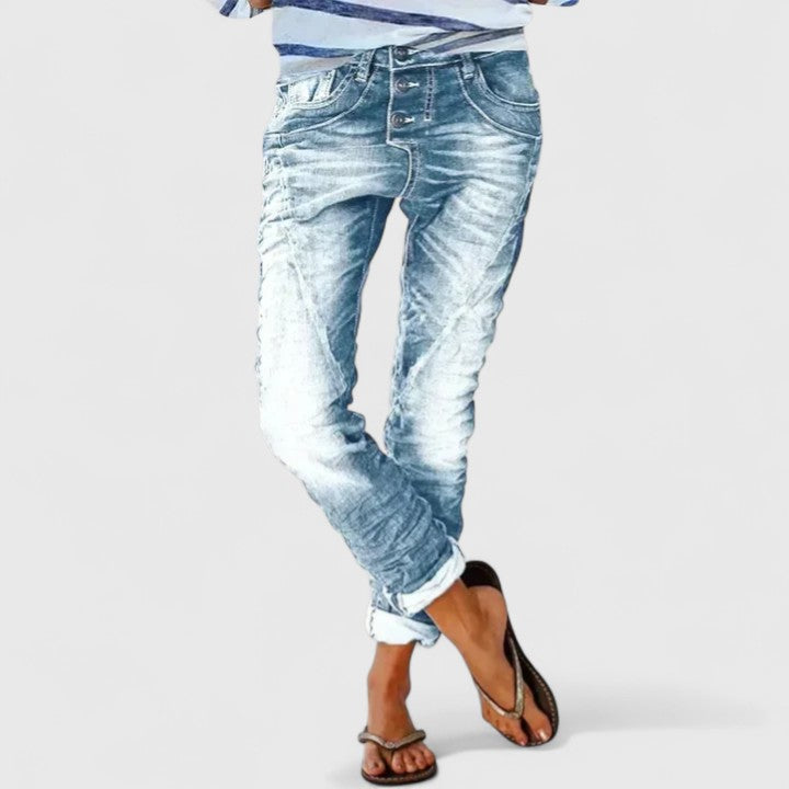 Erin | Comfortable Pants Light Blue