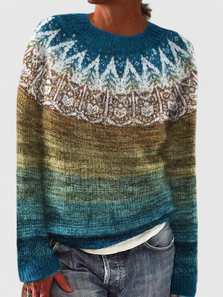 Elyvianne | Sophisticated Sweater Ocean Green