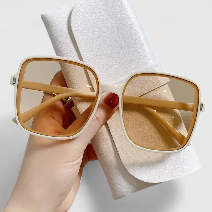 Emalynn | Elegant Sunglasses Beige
