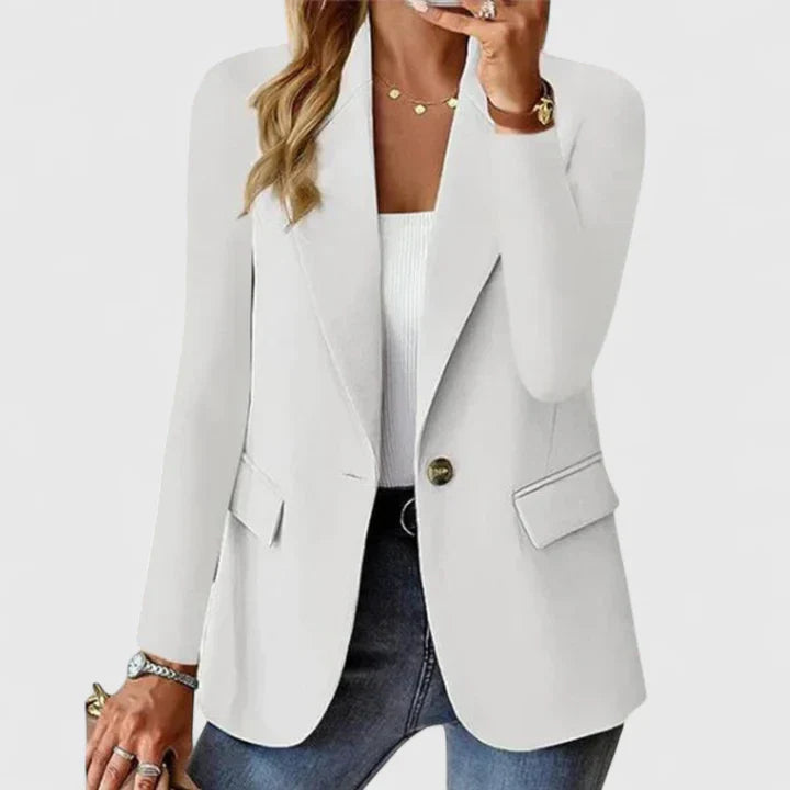Katerynnae | Elegant Blazer White