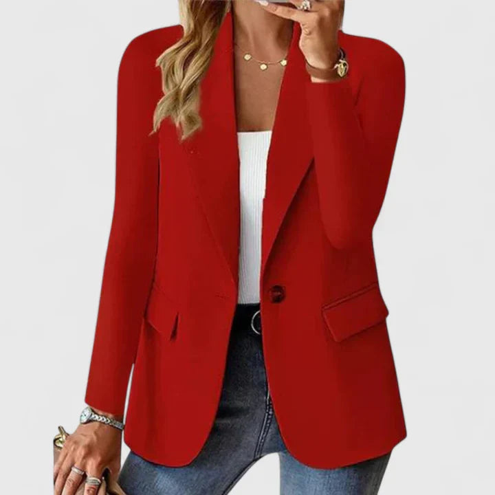 Katerynnae | Elegant Blazer Red