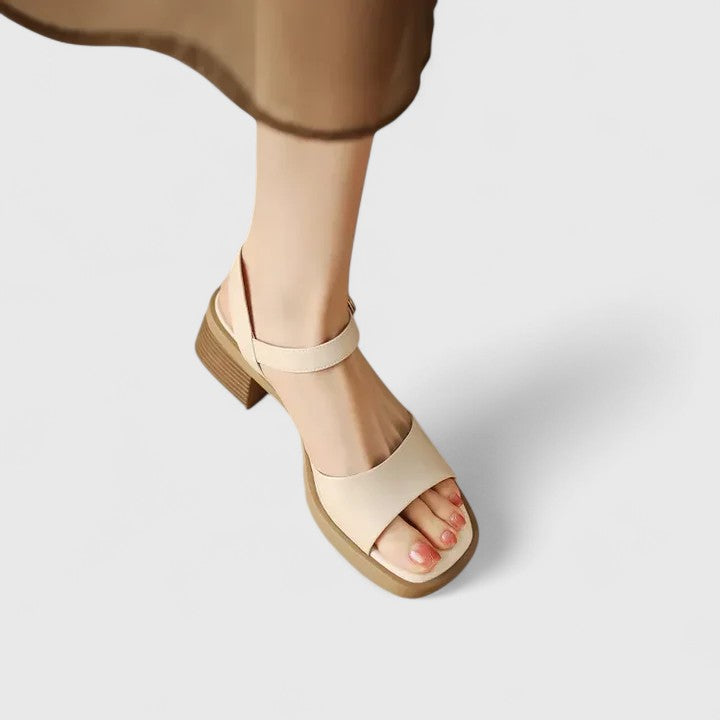 Calyssa | Elegant Sandals Cream White