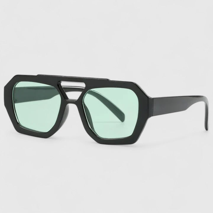 Zhaylinn | Elegant Sunglasses Black Green