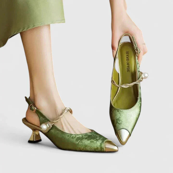 Seraphyane | Orthopedic Heels Green