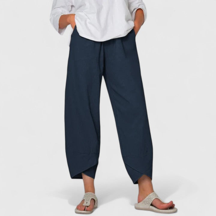 Prism | Elegant Pants Deep Blue