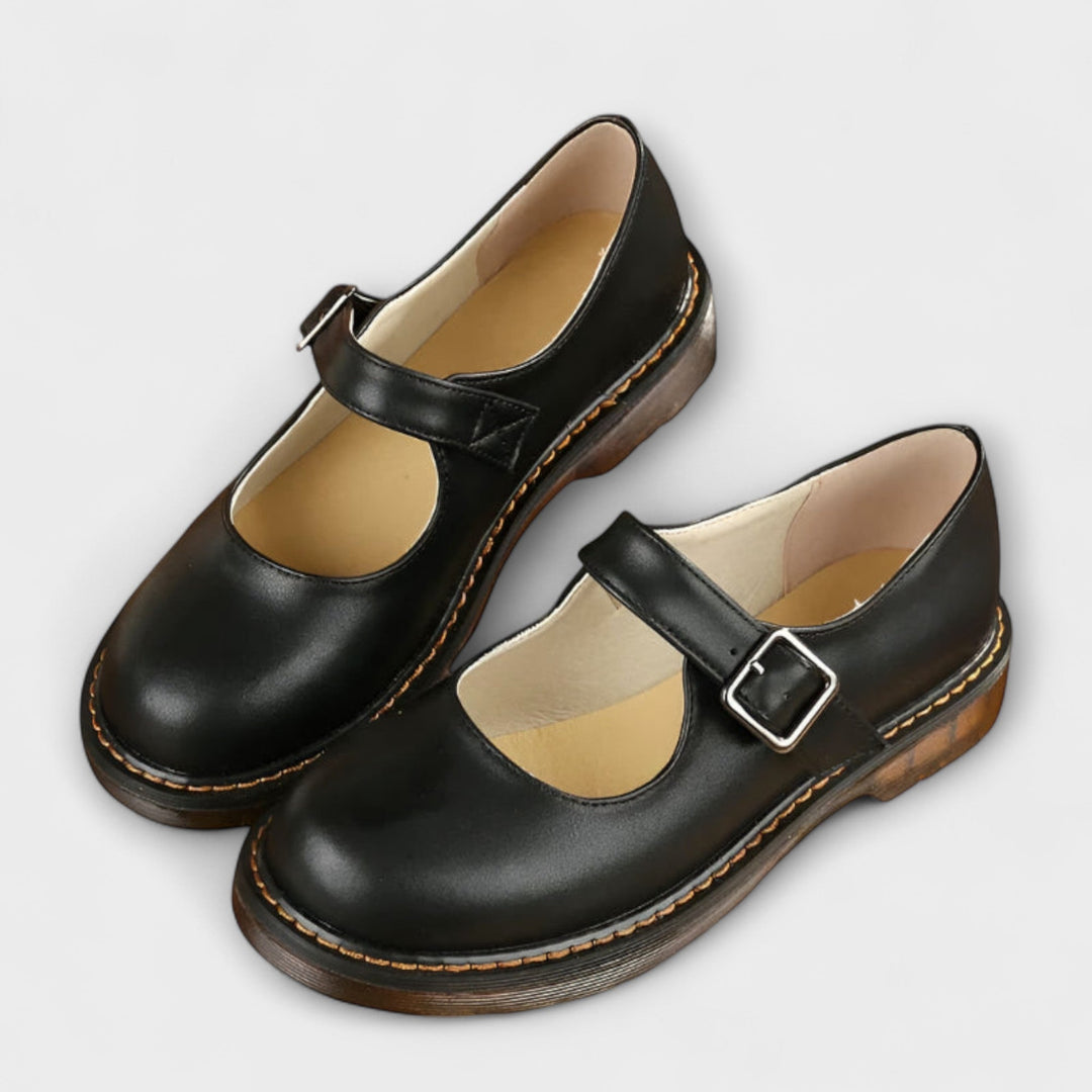Rael | Orthopedic Mary Jane Shoes Black
