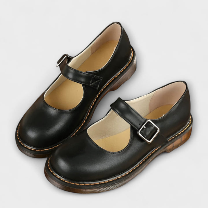 Rael | Orthopedic Mary Jane Shoes Black
