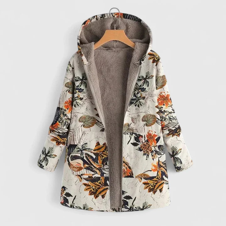 Florenziah | Comfortable Jacket Beige Floral