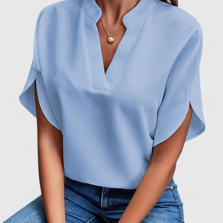 Klea | Elegant Blouse Blue
