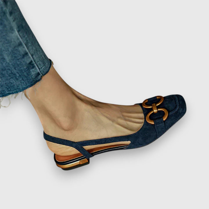 Demyra | Comfortable Sandals Navy Blue