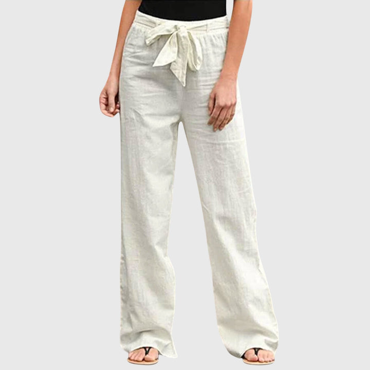 Loreen - Lightweight Pants White