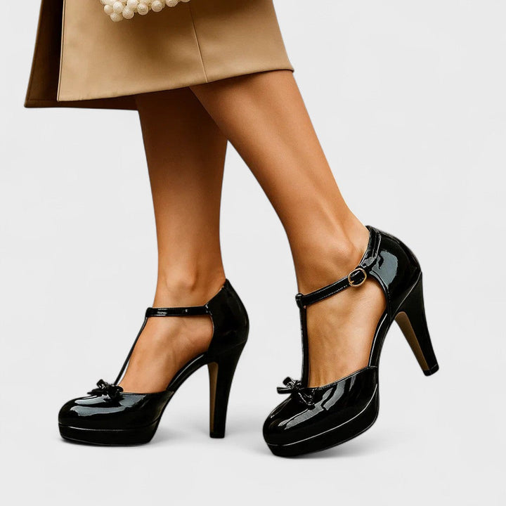 Oriah | Orthopedic Heels Black