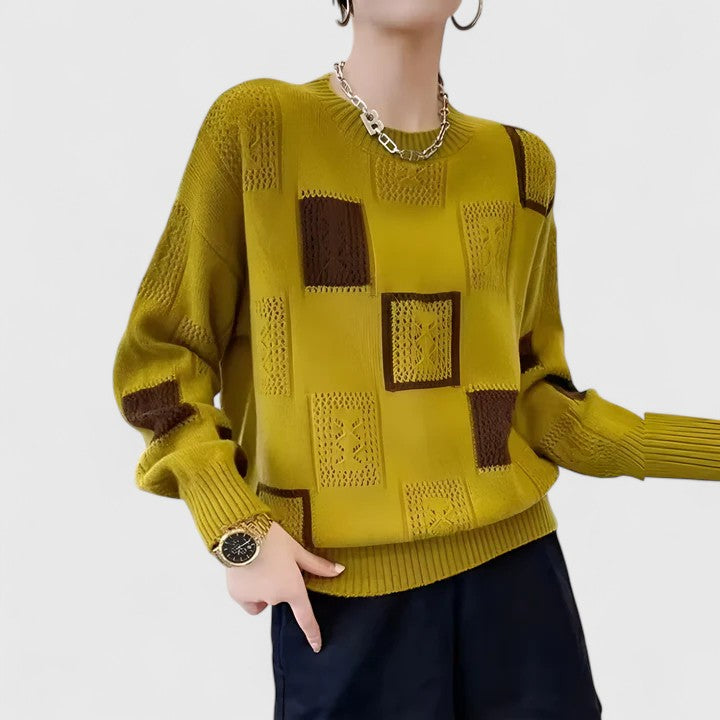 Aymbr | Sophisticated Sweater Yellow