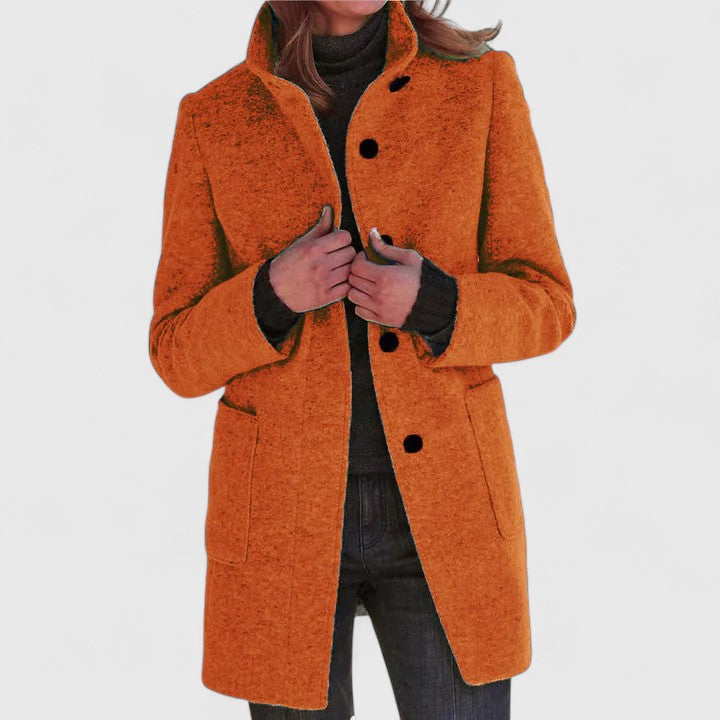 Jayzmarie | Elegant Coat Orange