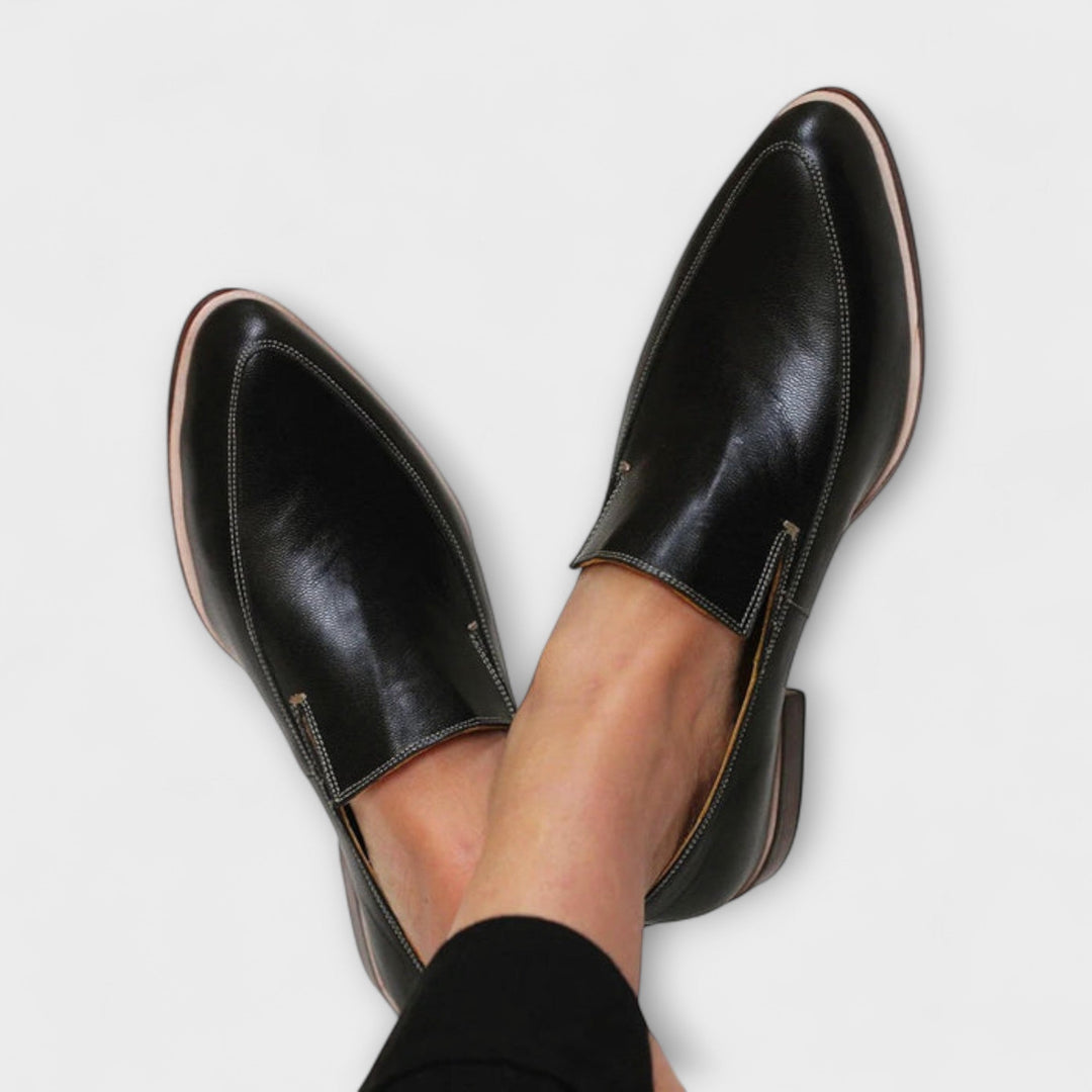 Jhazmiel | Orthopedic Loafers Black
