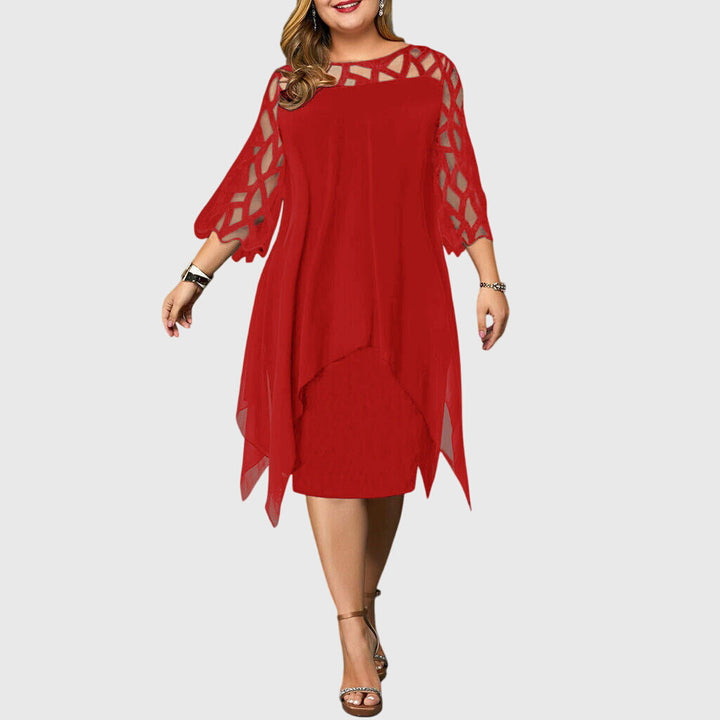 Juliana | Chic Dress Red