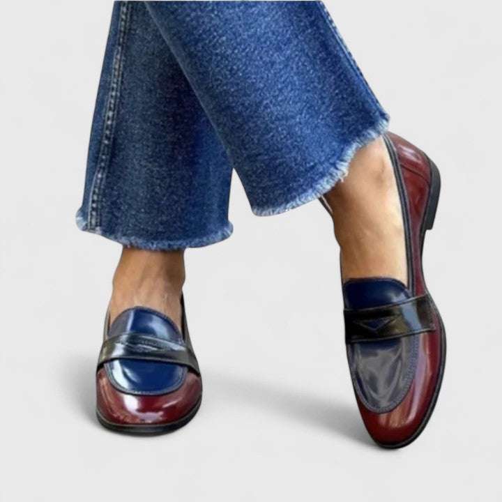 Trixie | Elegant Loafers Blue