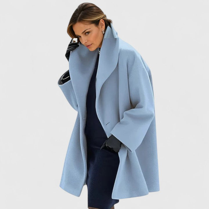 Oravienne | Elegant Coat Blue