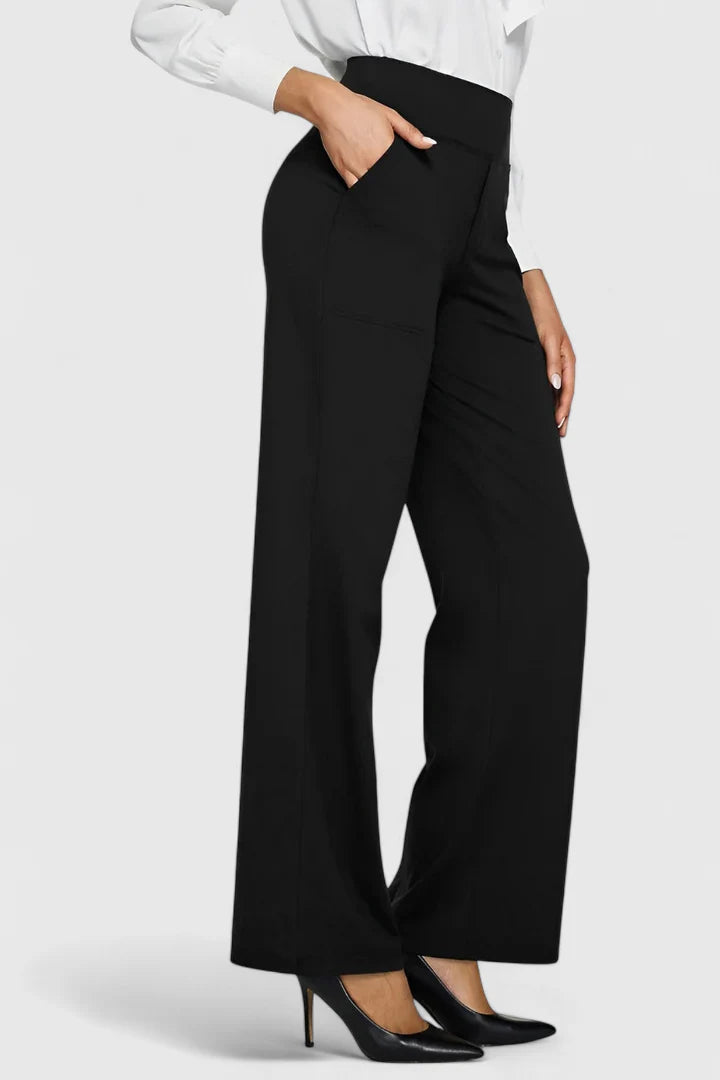 Ame | Elegant Pants Black