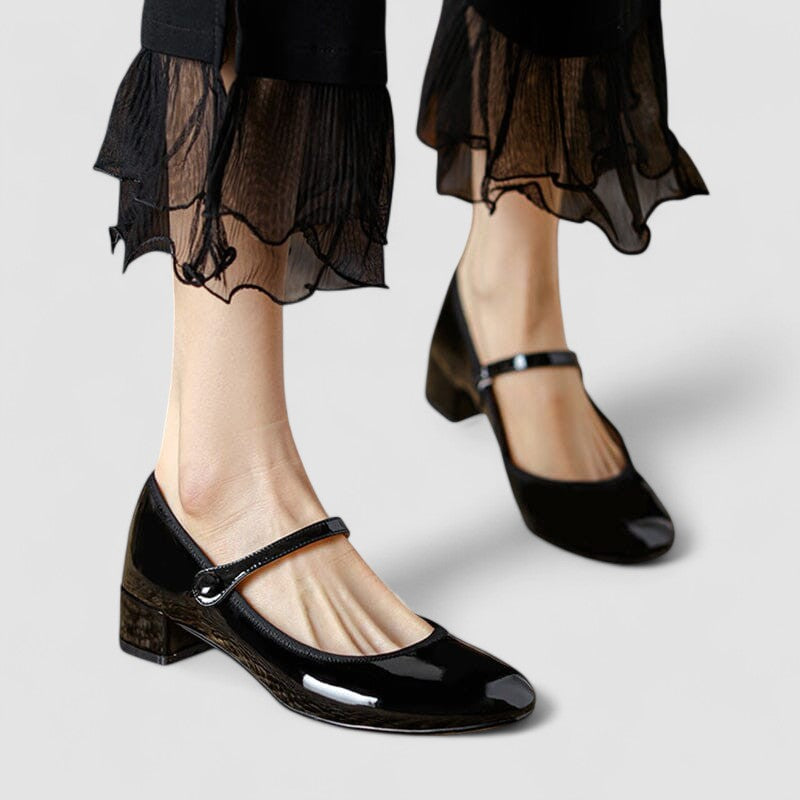 Mayzhera | Orthopedic Mary Jane Shoes Black