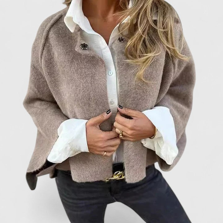 Bettinna | Elegant Jacket Khaki